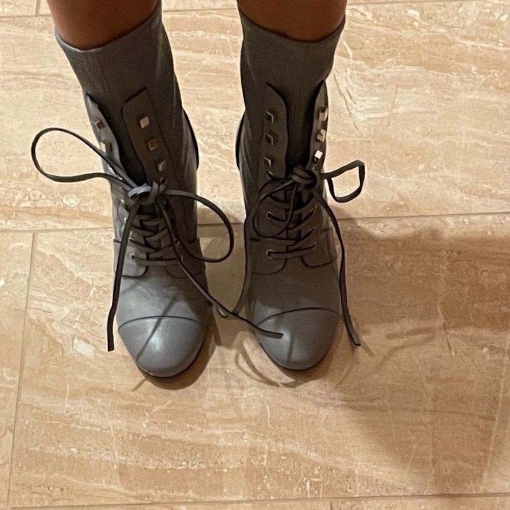 STUART WEITZMAN Veruka Mid-calf Lace-up Booties - Picture 10 of 12